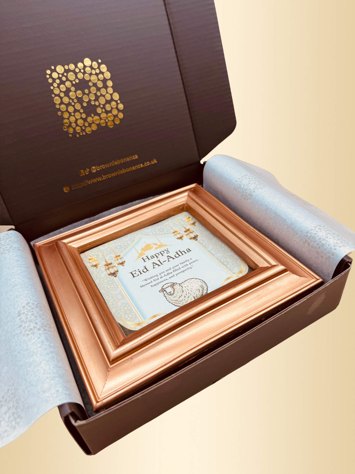 Eid Al-Adha Frame Brownie