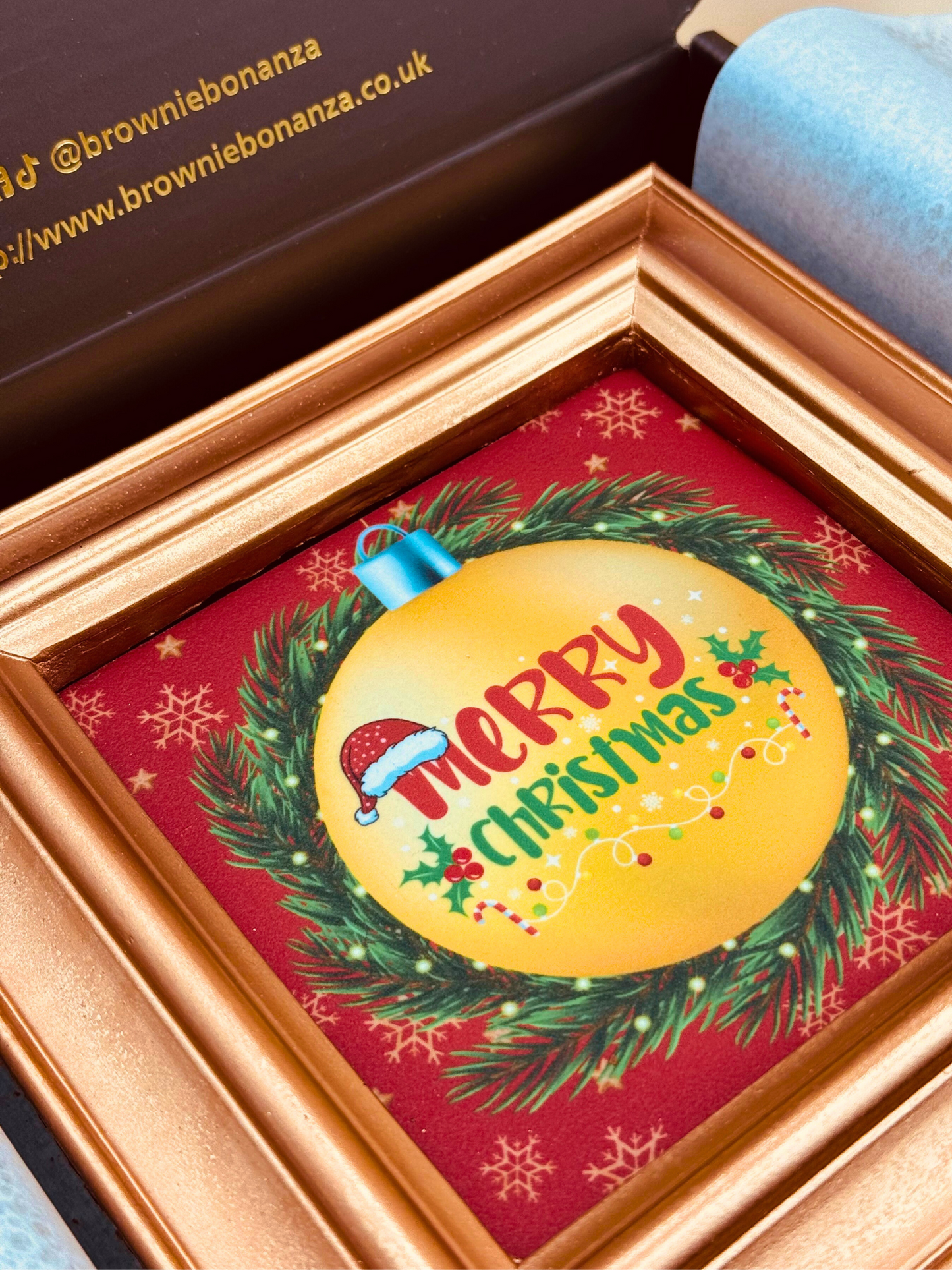 Christmas Bauble Brownie