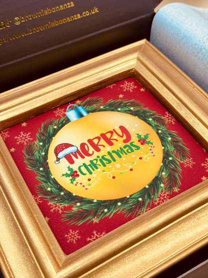 Christmas Bauble Brownie