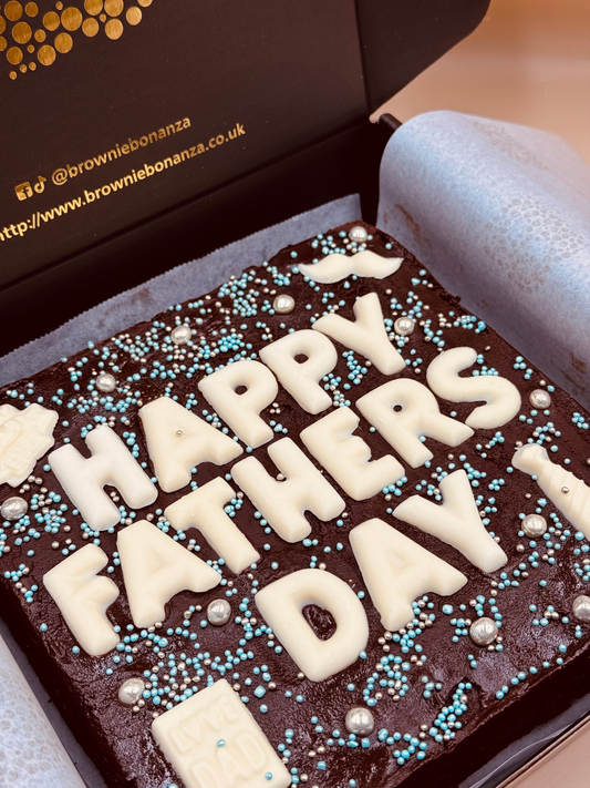 Fathers Brownie Slab