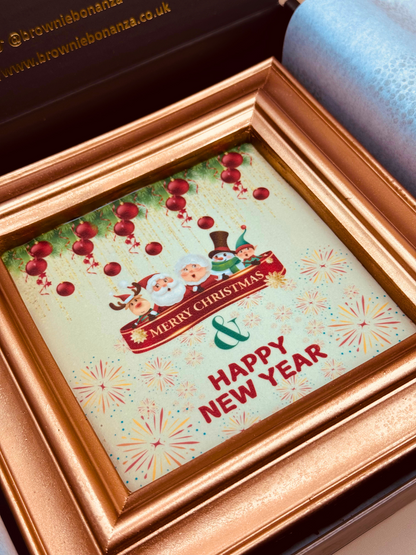 Christmas and New Year Brownie