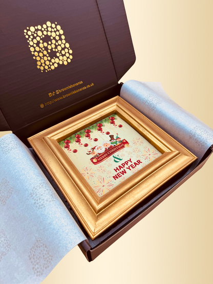 Christmas and New Year Brownie